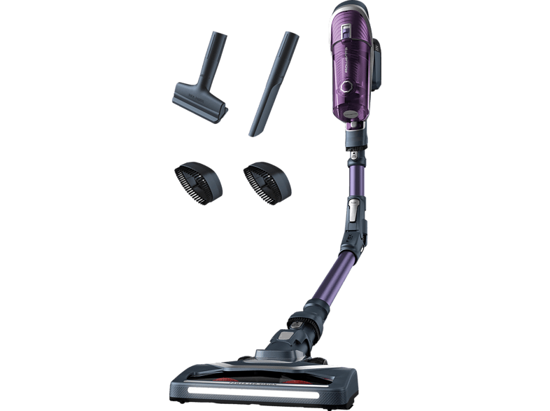 ROWENTA RH9639 X-Force 8.60 Allergy + upright vacuum cleaner in purple / gray