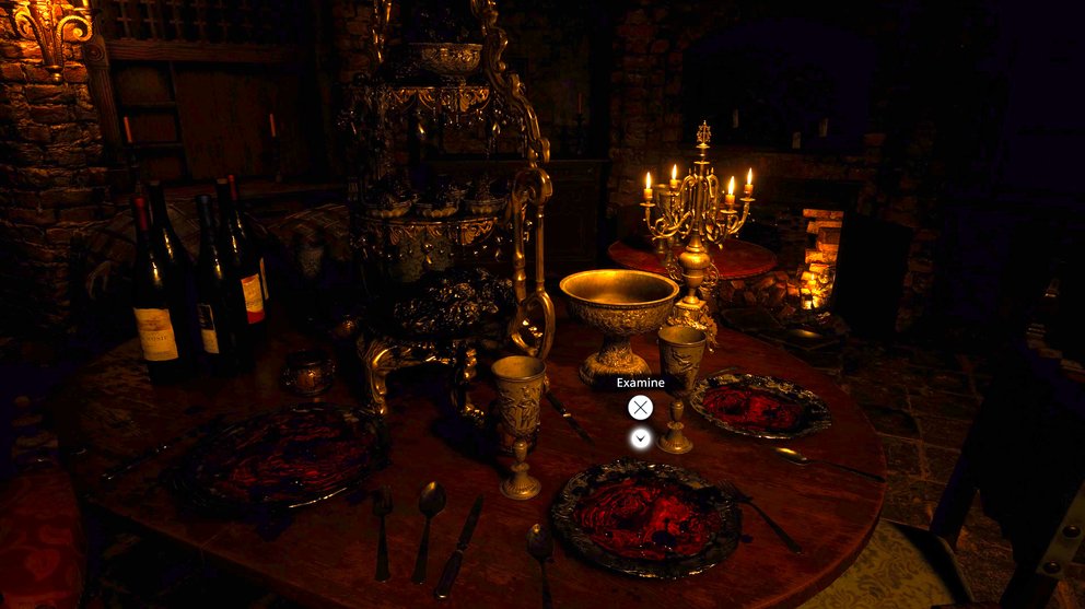Resident Evil 8 Village: Maiden invites you to eat.  Are you already hungry?