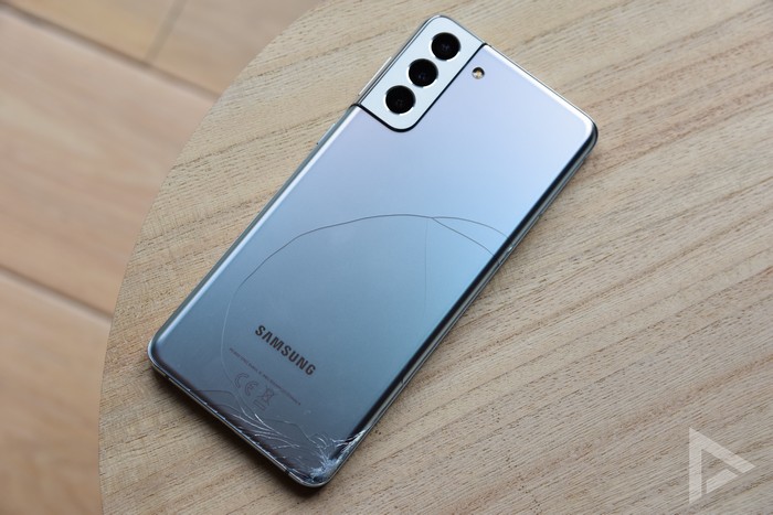 Samsung Galaxy S21+ achterkant