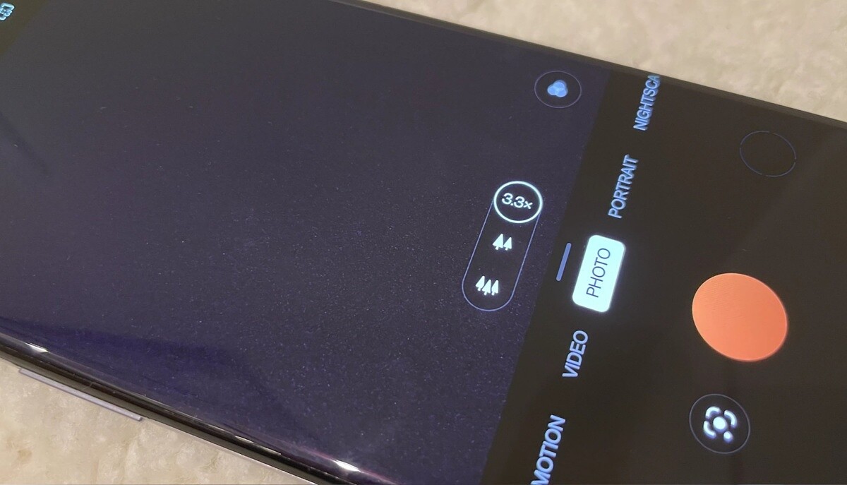 OnePlus 9 Pro Camera application