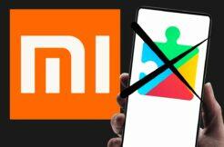 Xiaomi blocked the installation of Google application services