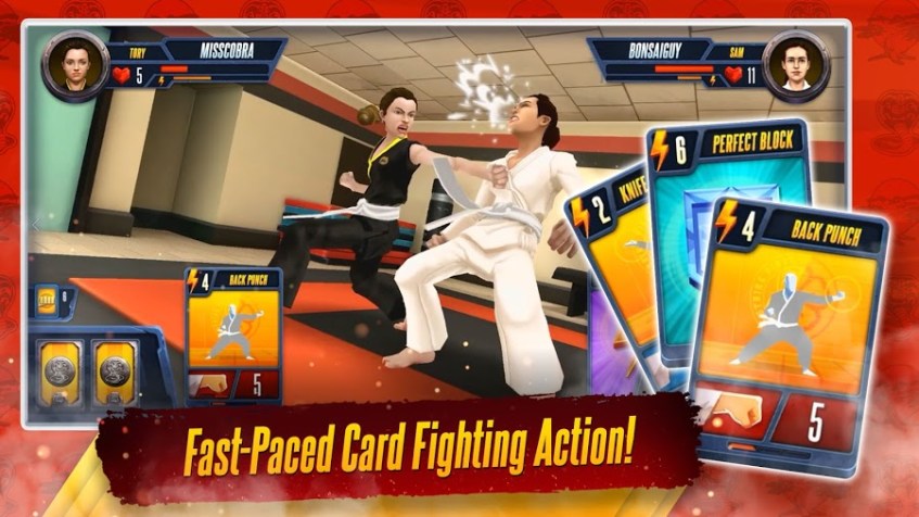 Cobra Kai: Card Fighter screenshot