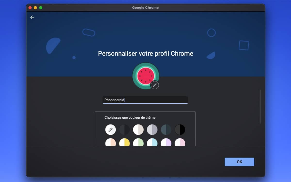 Chrome 89 profiles