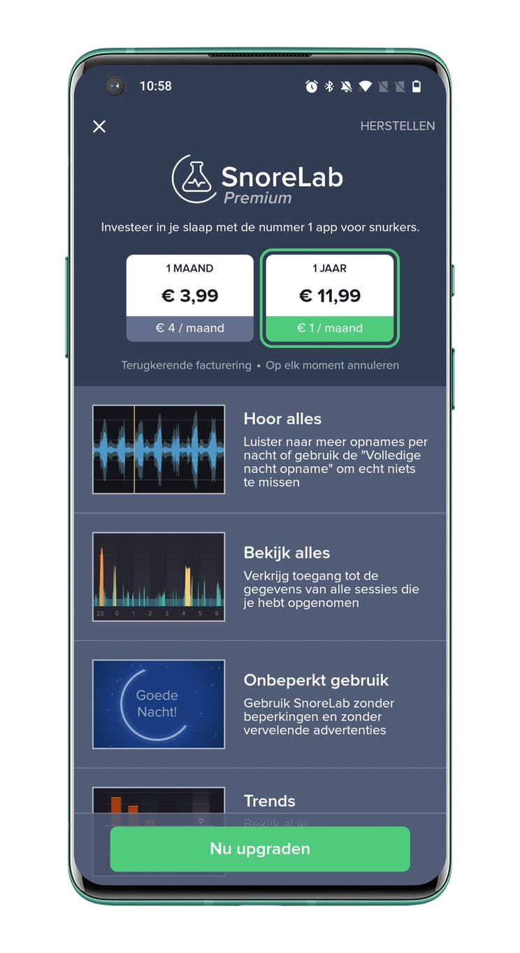 App of the week: calculate your snore score with SnurkLab