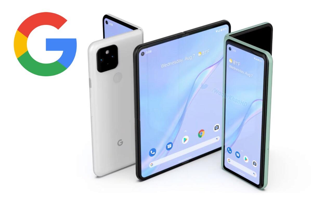 Will this look like a flexible Google Pixel Fold?  (video)